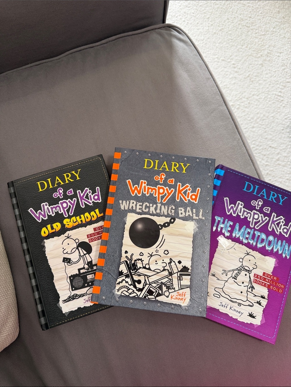 Diary of a Wimpy Kid Book Set of 3